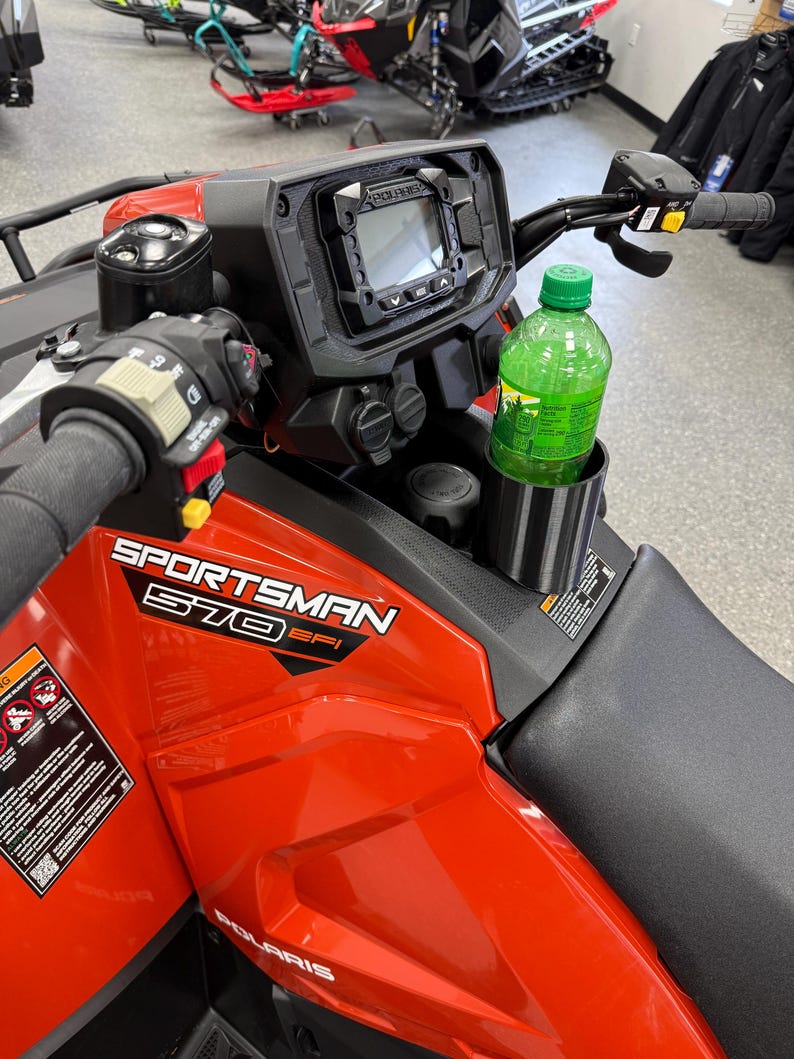 Cupholder for Polaris Sportsman/Scrambler 400/450/500/550/570/850/1000 ATV image 2