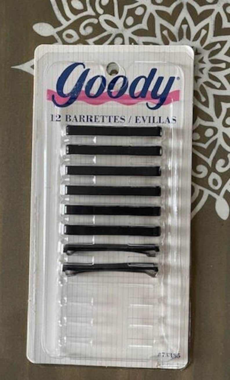 Vintage 90's Goody Stay Tight Barrettes Black 2 Open Package Etsy