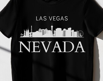Las Vegas SVG Bundle – City Skyline & Casino Dice (Digital Download)