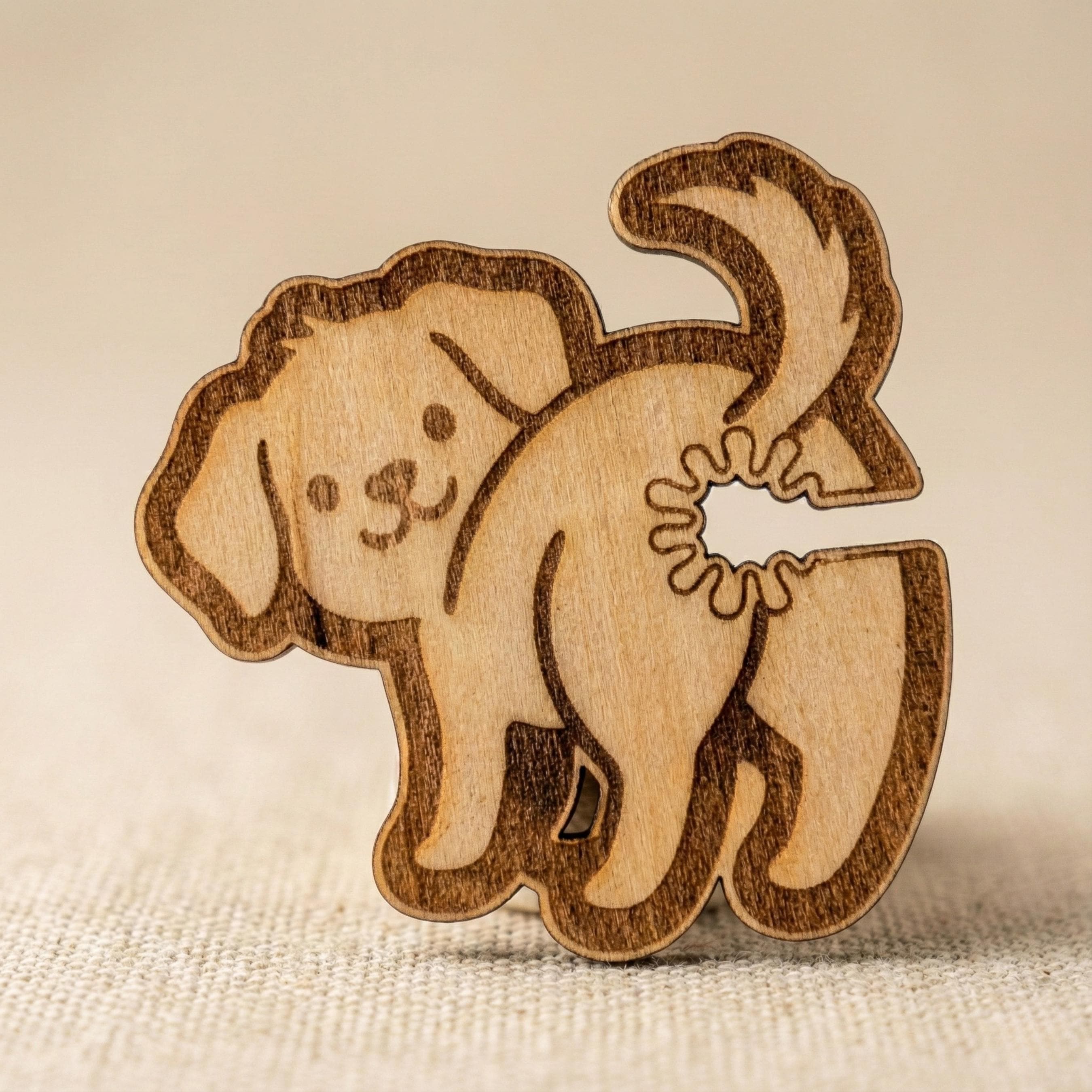 Rare DEAD STOCK Gentle Thrills Cute Butt dog hair clips You guys are making me laugh from the comments on this butt  main image 3
