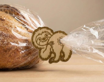 Sloth Butt Bread Bag Clip SVG File for Cricut - Funny Animal Food Sealer Design (Digital Download)