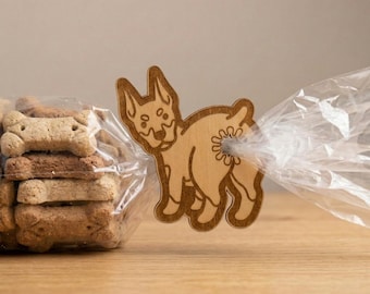 Funny Doberman Pinscher Bag Clip SVG – Laser Engraving Dog Lover Design (Digital Download)