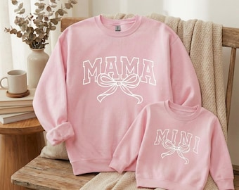 Mama and Mini Bows SVG Bundle - Matching Mommy and Me Cut Files (Digital Download)