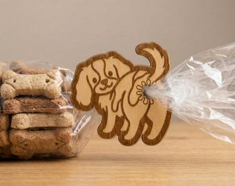 Cavalier King Charles Spaniel Bag Clip SVG for Laser Engraving (Digital Download)