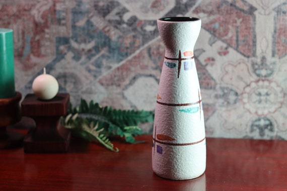 ヴィンテージ 西ドイツ製 Scheurich 陶器花瓶 【ドイツ Scheurichの