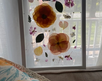 Bloemsierkunst | Zweefframe | Natuurlijke bloemen