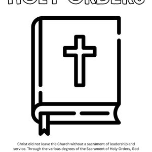 Seven Sacraments of the Catholic Church | Sunday School | Religious ...