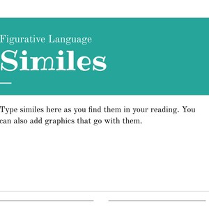 Figurative Language Google Slides | Metaphor Simile Hyperbole Idiom ...