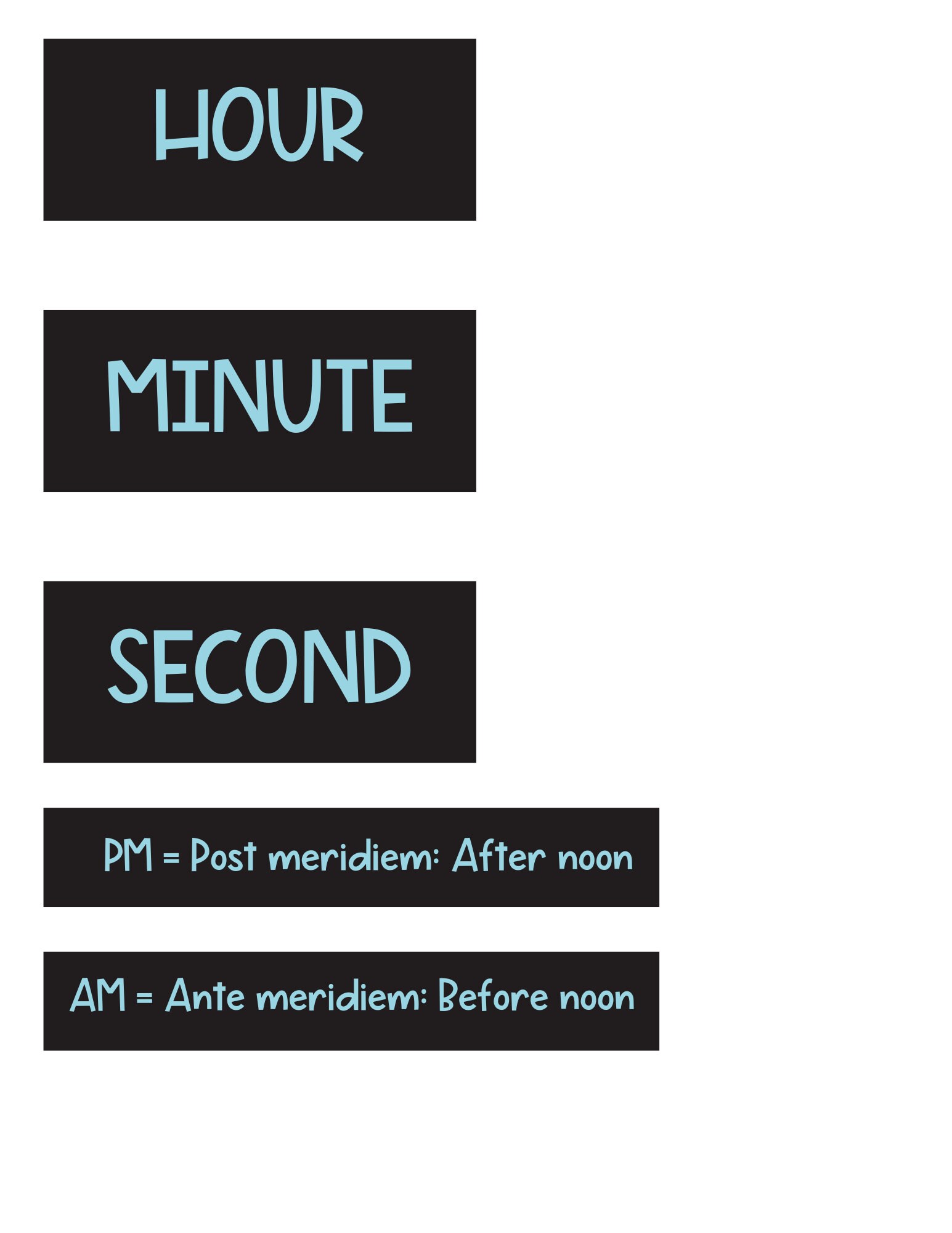Clock Minute Printables Clock Numbers to Display Minutes Learning How to Tell Time Teaching Time ...
