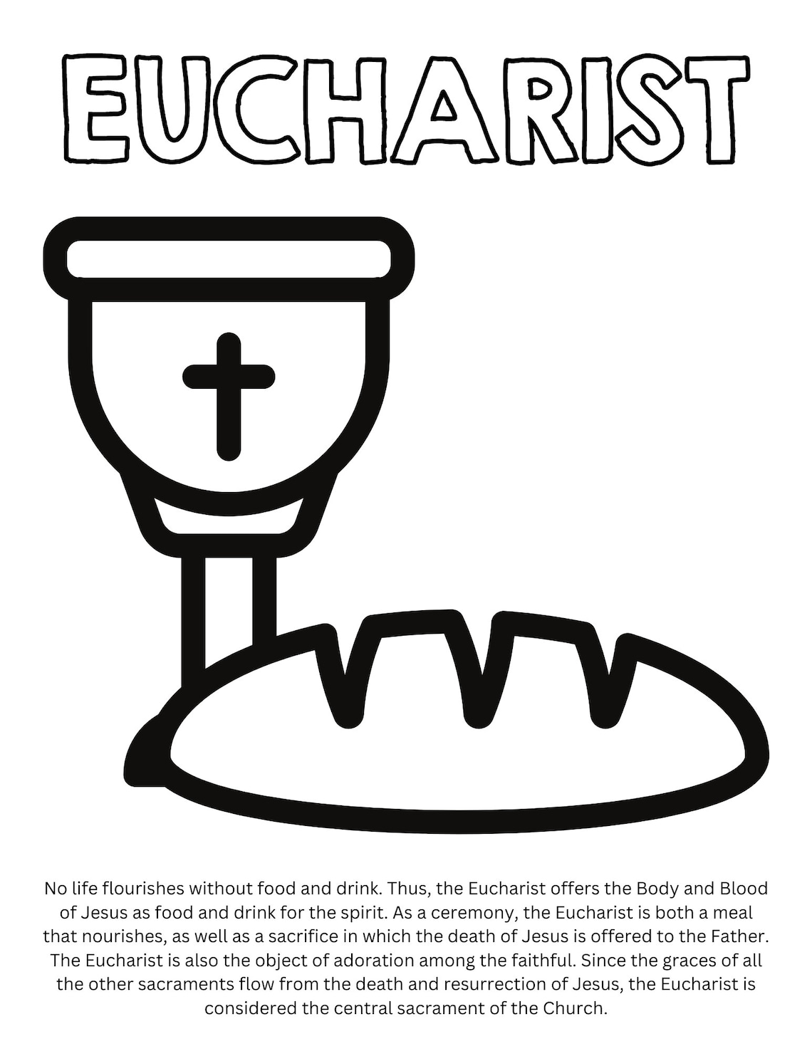 Seven Sacraments of the Catholic Church Sunday School - Etsy