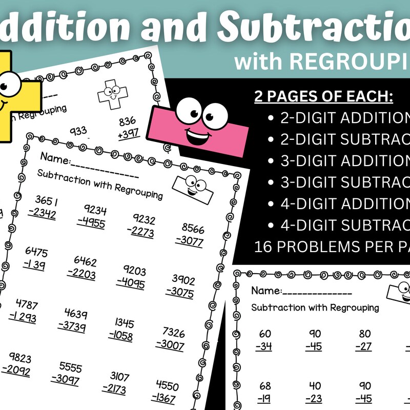 Addition Calculations - Etsy