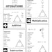 Math Operations Flipbook Addition Subtraction Multiplication Division ...