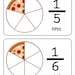 Fraction Printables With Pizza Visual | Fraction and Word | Teaching ...