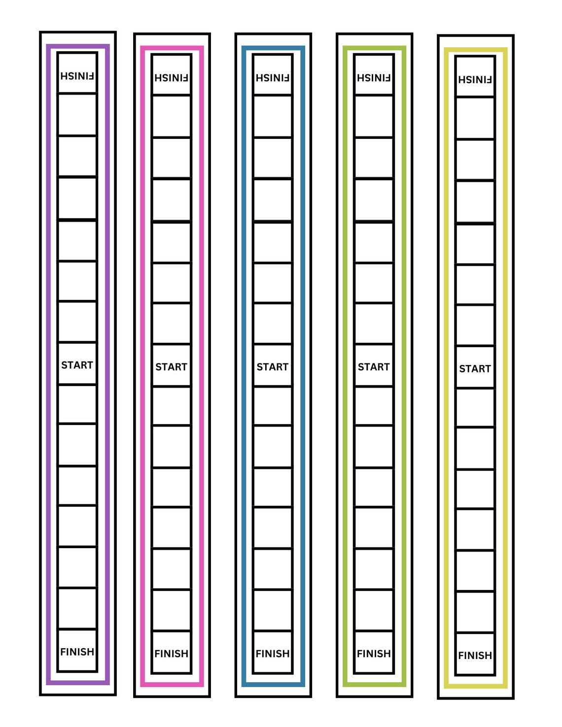 Printable Math Counting Game: Back and Forth Dice Game (digital ...