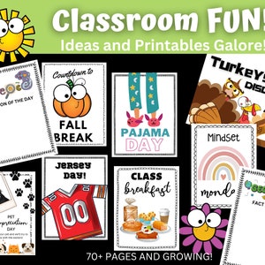Classroom FUN | Ideas and Activities for the whole year | Humor in the Classroom | Back to School | Kindness | Appreciation | SEL |