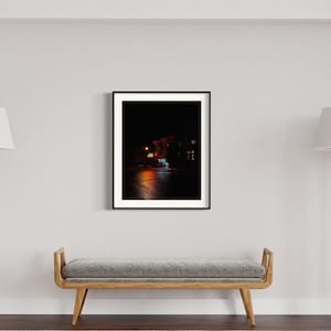 San Francisco at Night Print Retro Photography Print Retro Wall Art San Francisco Art Digital Download image 8