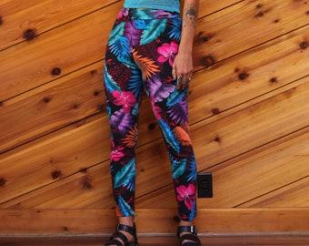 Vintage 80's Tropical Leggings