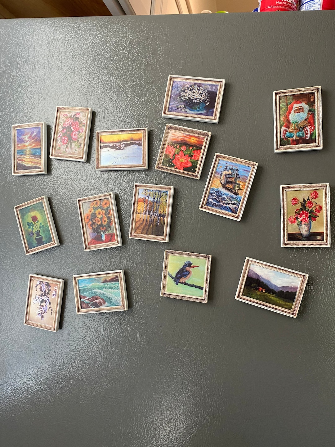 Kitchen Refrigerator Print With Alice's Original Oil Painting Home Decor Etsy