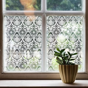 PVC-free tropical pineapple window privacy film - now with faster ship by date! immagine 3