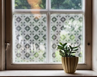 PVC-free tuile privacy window film