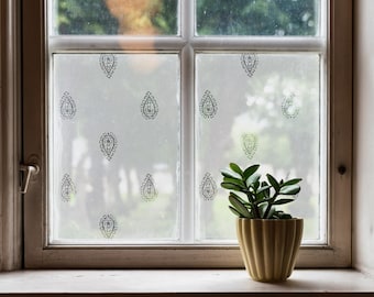 Indian drop privacy film