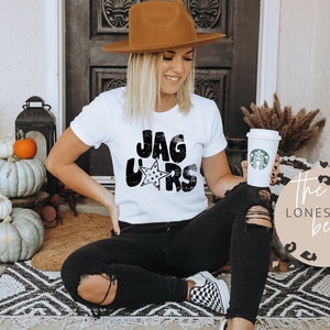 Camisa Jaguars / Camiseta Jaguars Star / Mascota de la escuela / camisa de mascota / Espíritu escolar