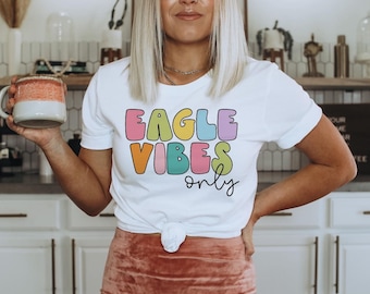 Eagle Vibes | School Mascot | DTF | School Tee