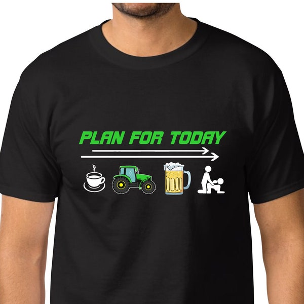 Camiseta de regalo de granjero para hombre, camiseta con tractor, regalo de papá agricultor, regalo de agricultor, regalo de camisa de tractor, regalo de cumpleaños granjero, camisa de tractor divertida