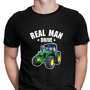 CAMISETA NEGRA JOHN DEERE TRACTOR VINTAGE – Tienda CasaToro