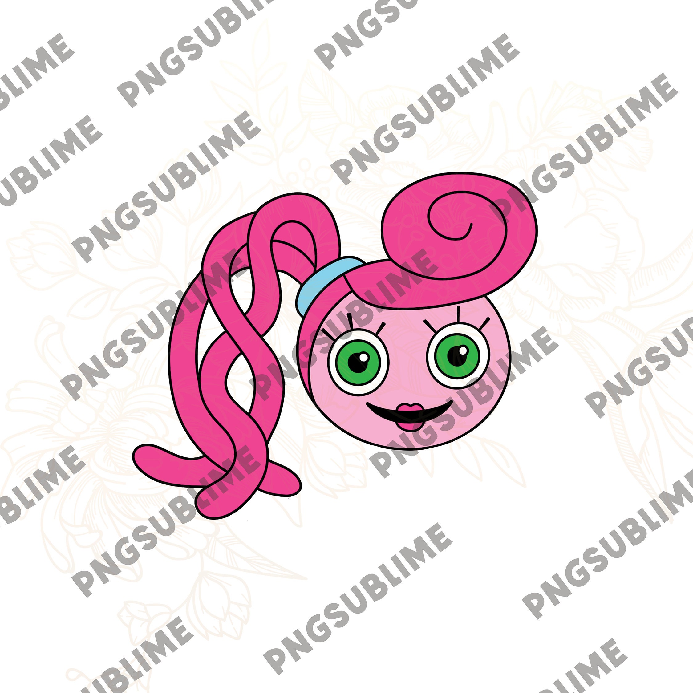 Mommy long legs PNG for sublimation use DIGITAL Download Hand drawn Gamer  clip art pink spider Poppy's Playtime