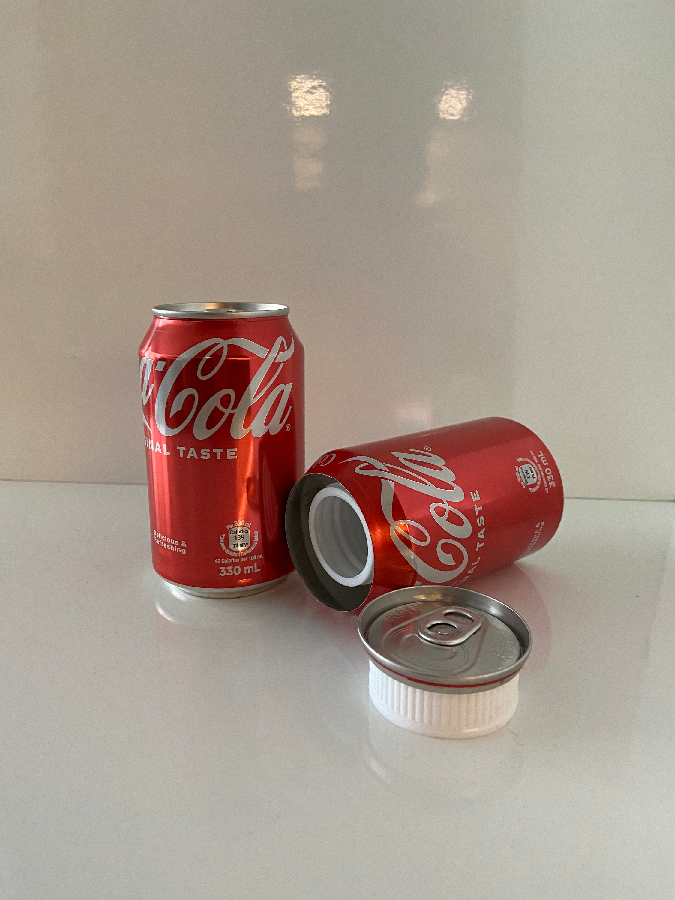 Canette cachette secrète Coca-Cola