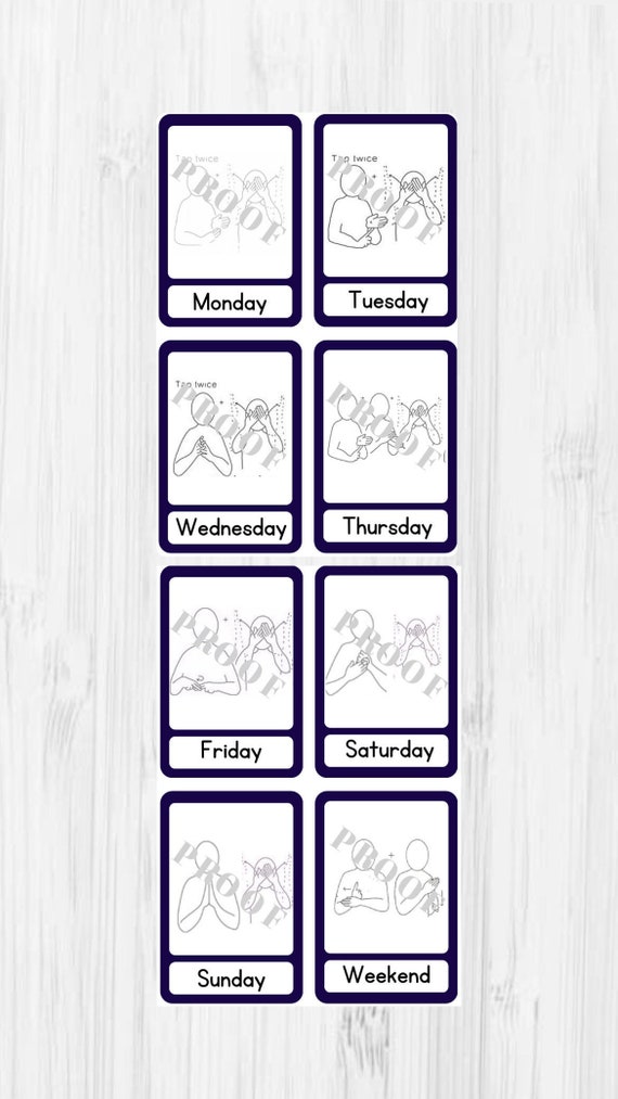 Days Of The Week Printable Makaton Sign Flash Cards Babies Etsy UK days-of-the-week-printable-makaton-sign-flash-cards-babies-etsy-uk