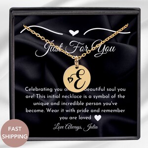Personalized initial Necklace With Tiny Heart Custom Letter Necklaces Personalized Gifts for Bridesmaid Name Jewelry Handmade Gifts for Her