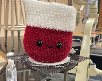 Crochet Chemistry Beaker