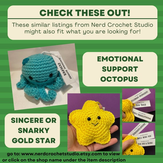 Positive Potato Emotional Support Potato Make Lemons Out of Lemonade  Encouraging Gift Crochet Positive Potato 