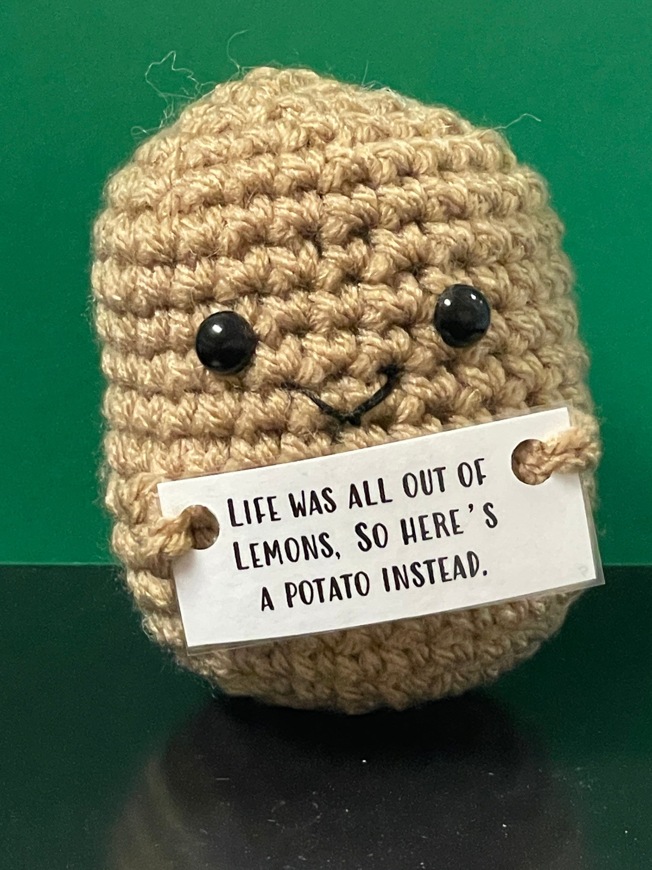 Positive potato; Emotional Support Potato; Make Lemons out of