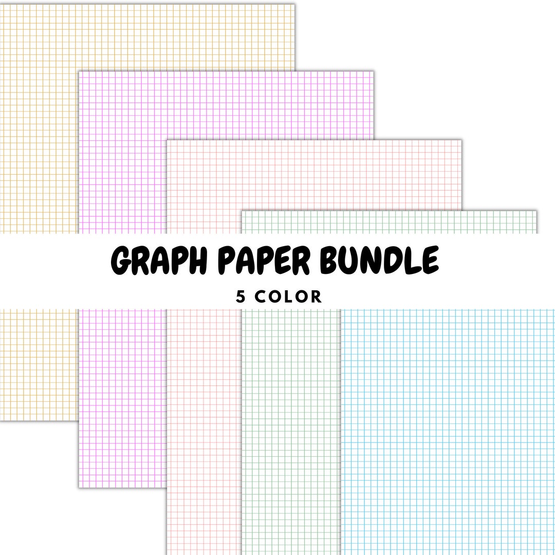 Graph Paper Pack Letter Composition Grids Digital Etsy