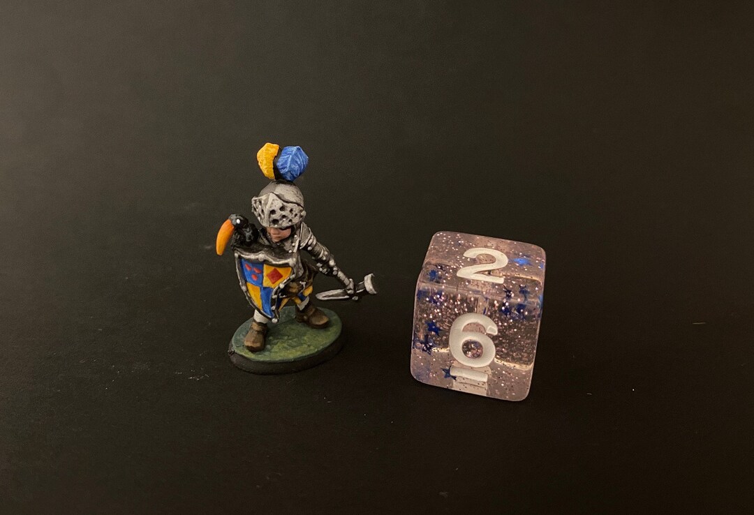 Knight 3 Paladin Fighter - Galaad Miniature - Fantasy Dungeons - Foto 9