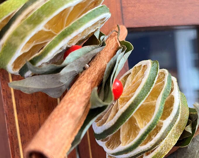 Garland / Natural Orange Lemon and Star Anise Garland / Etsy