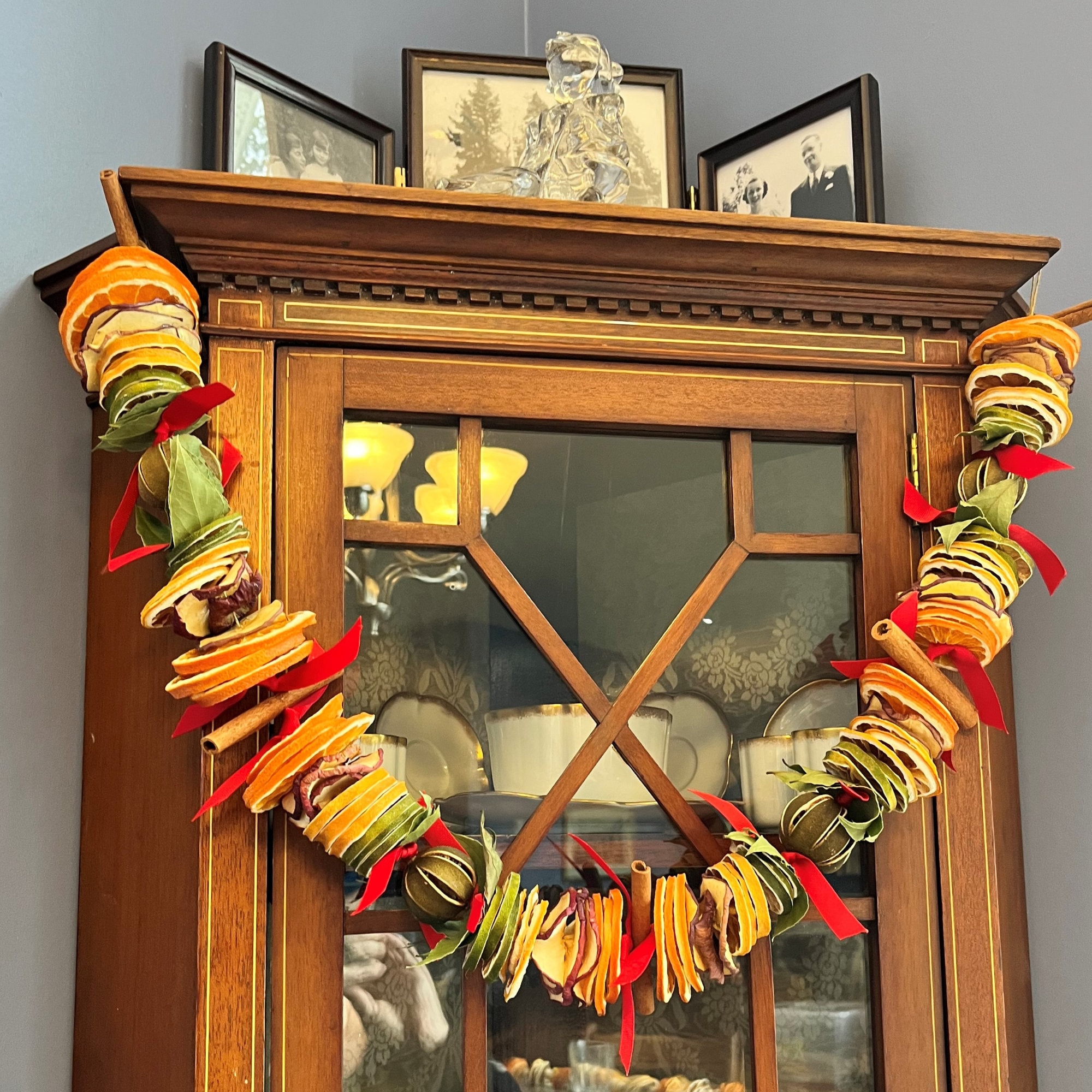 Dried Fruit Garland Mixed Fruit Garland Christmas Garland Etsy