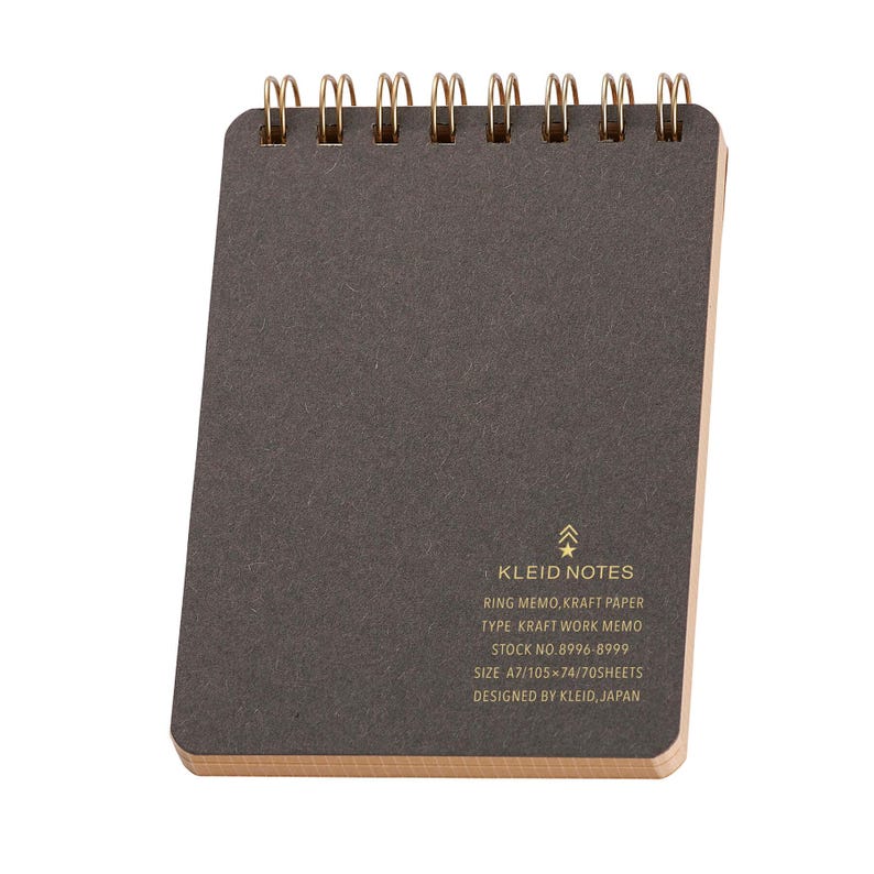 Kleid Kraft Work Memo A7 – Japanese 2mm Grid Pocket Notebook - Etsy
