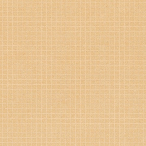 May include: A close-up of a textured, light brown paper with a grid pattern. The grid lines are a lighter shade of brown, creating a subtle contrast. The paper has a slightly aged appearance.