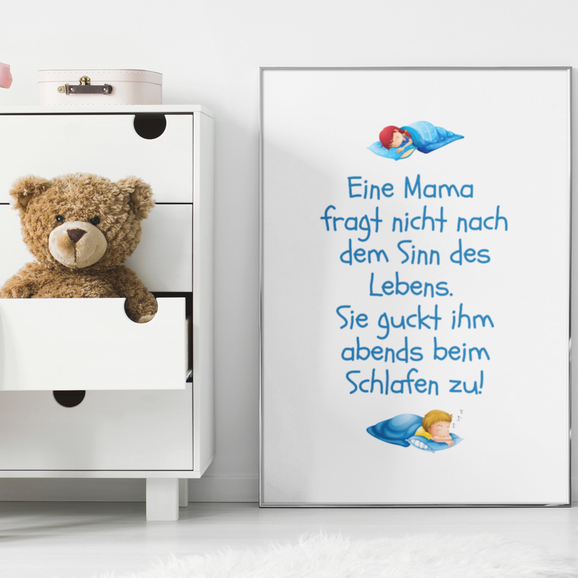Eine Mama fragt nicht nach dem Sinn des Lebens. Sie guckt Etsy.de
