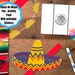 Printable Cinco De Mayo Coloring Sheets, Crafts, and Decorations - Etsy ...