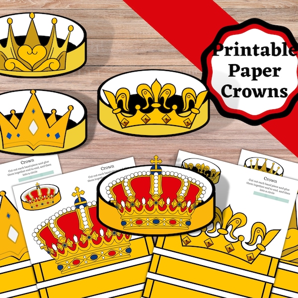 Printable Crown - Etsy
