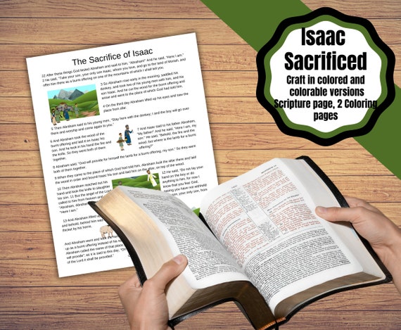 Fiches D'activités Sur Abraham Et Isaac Dieu Met Abraham à