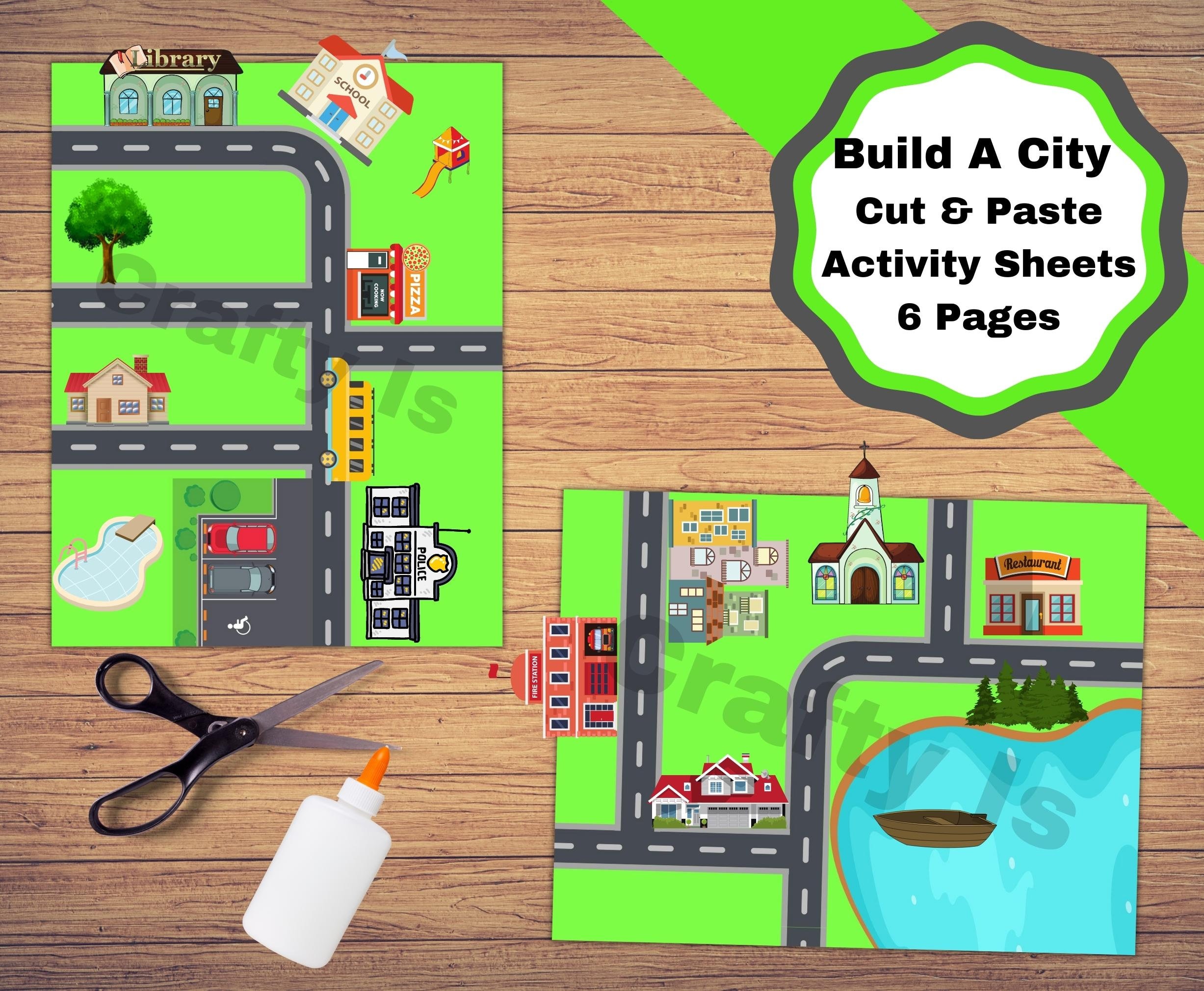 build-a-city-printable-roadways-and-pages-of-buildings-cars-boats