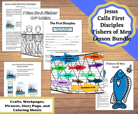 BIBLE SKILLS & GAMES Workshop Lessons and Ideas for Call of the Disciples,  Fishers of People