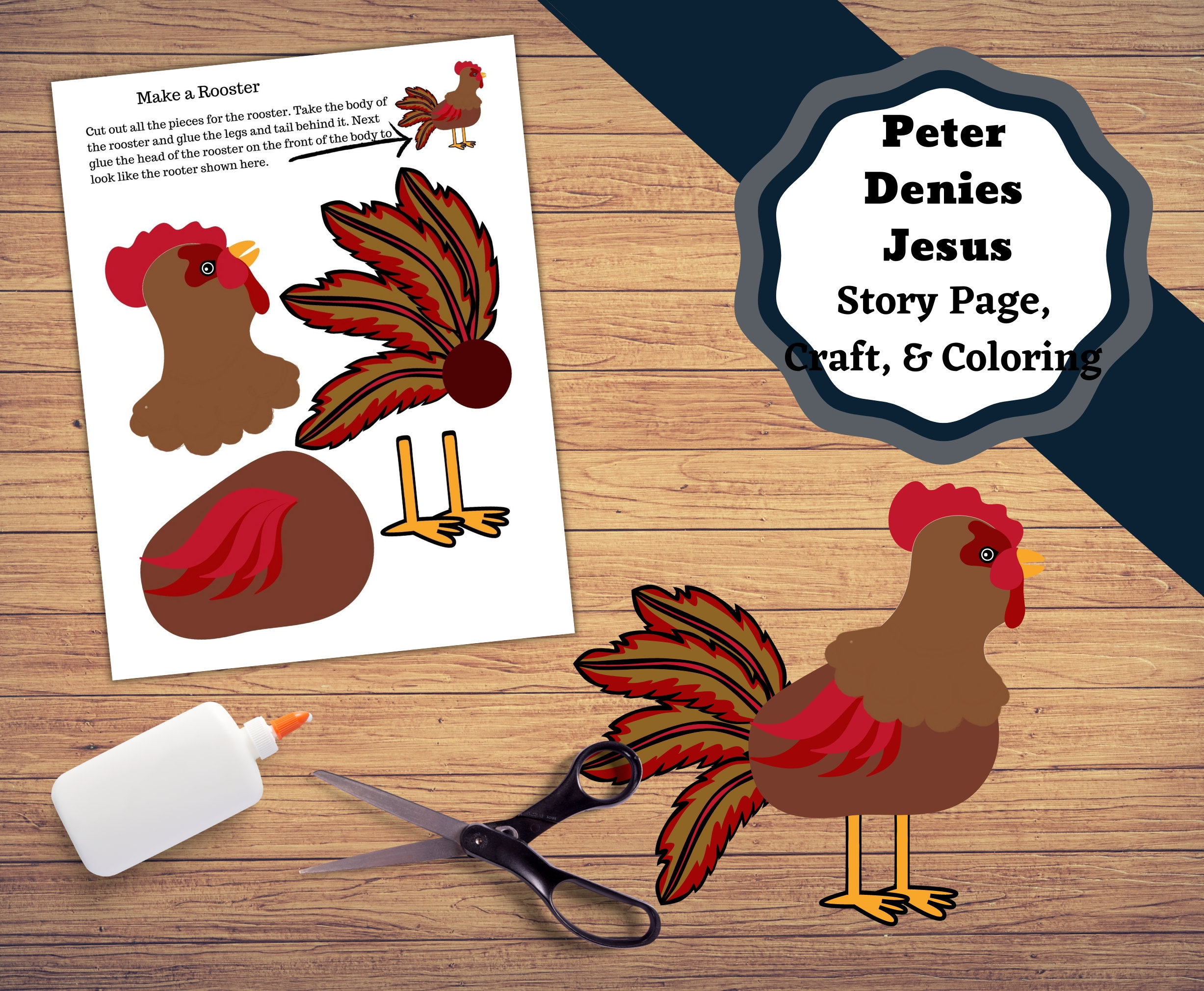 Printable Peter Denies Jesus Peter Denies Jesus Three Times Before printable-peter-denies-jesus-peter-denies-jesus-three-times-before