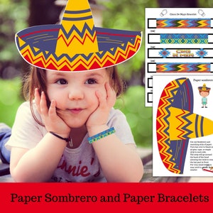 Printable Cinco De Mayo Coloring Sheets, Crafts, and Decorations - Etsy ...